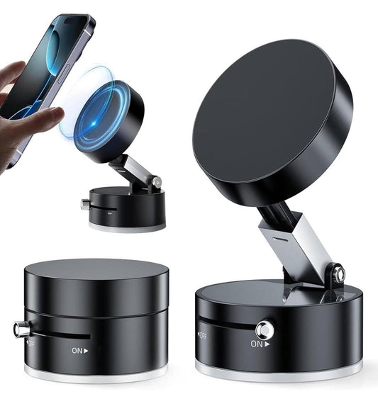 VACCUM MAGNETIC SUCTION PHONE HOLDER