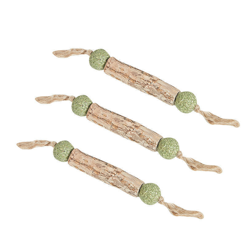Cat Chew Toy Double-Knot Mint Ball