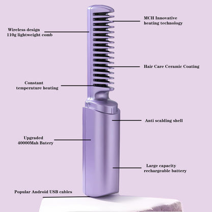 RECHARGEABLE MINI HAIR STRAIGHTNER