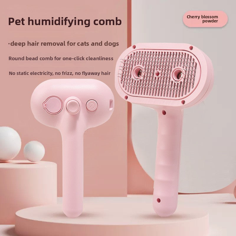 Electric Pet Spray Grooming Comb