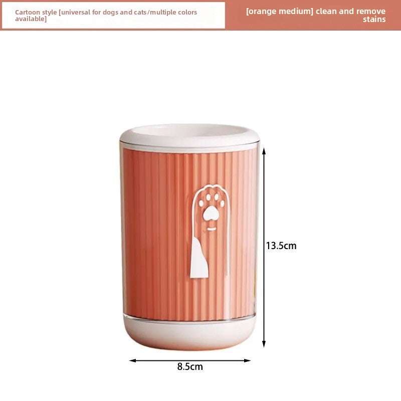 Dog foot washing Cup