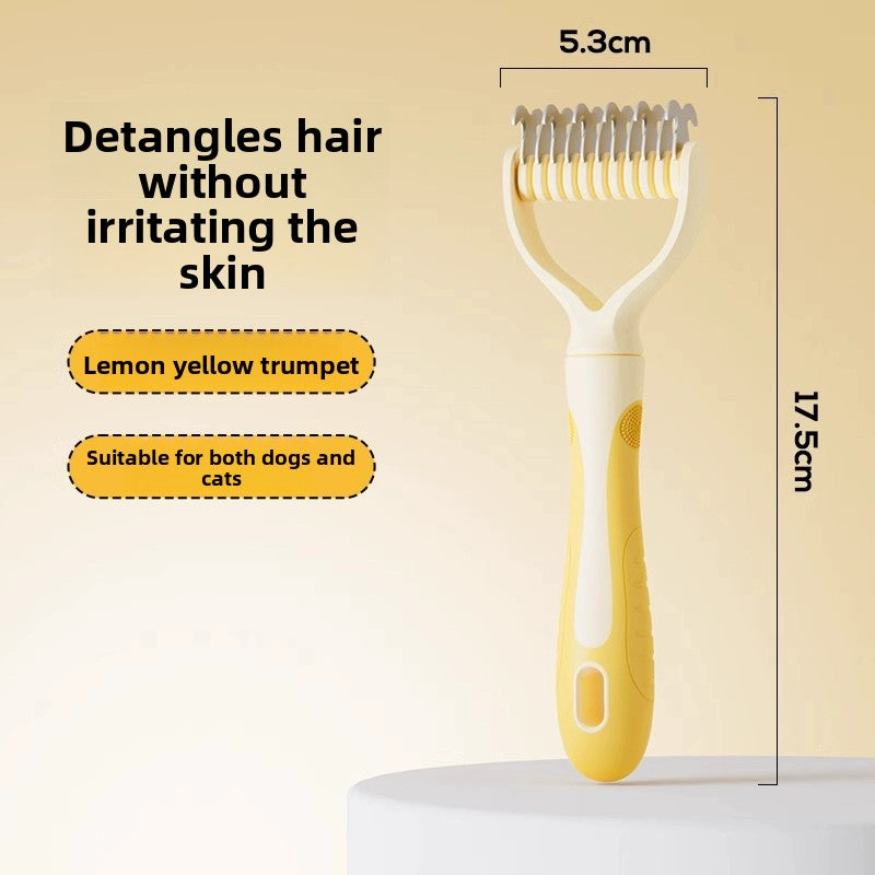 Professional Detangling Comb for Cats and Dogs