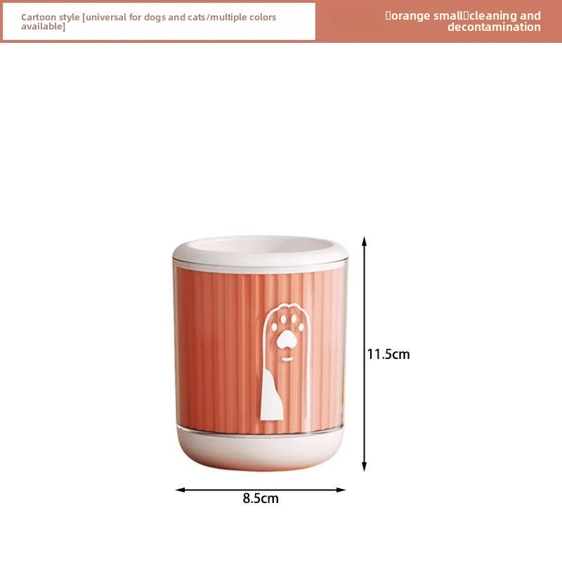 Dog foot washing Cup