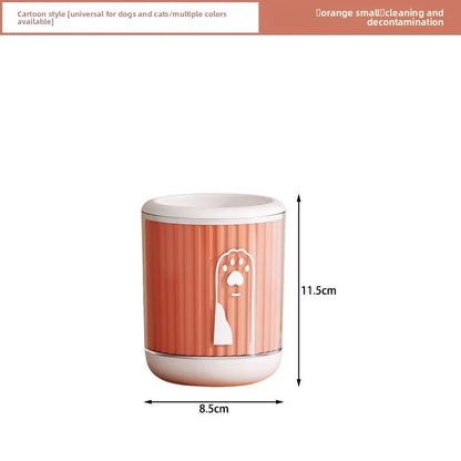 Dog foot washing Cup